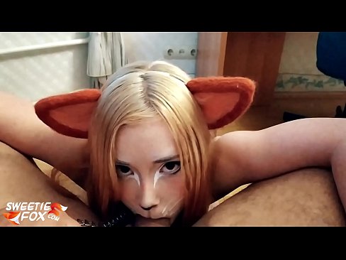 ❤️ Kitsune sväljer kuk och sperma i munnen ️❌ Fuckvideo at us ❤